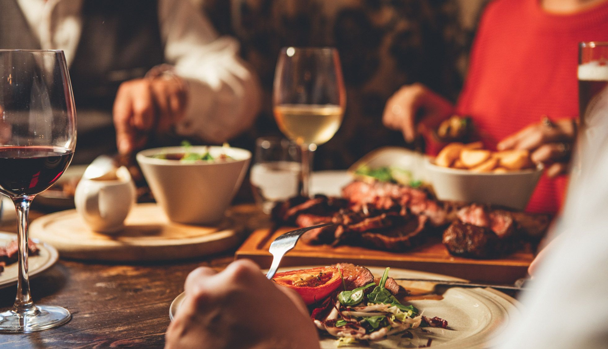 Diners at Table
