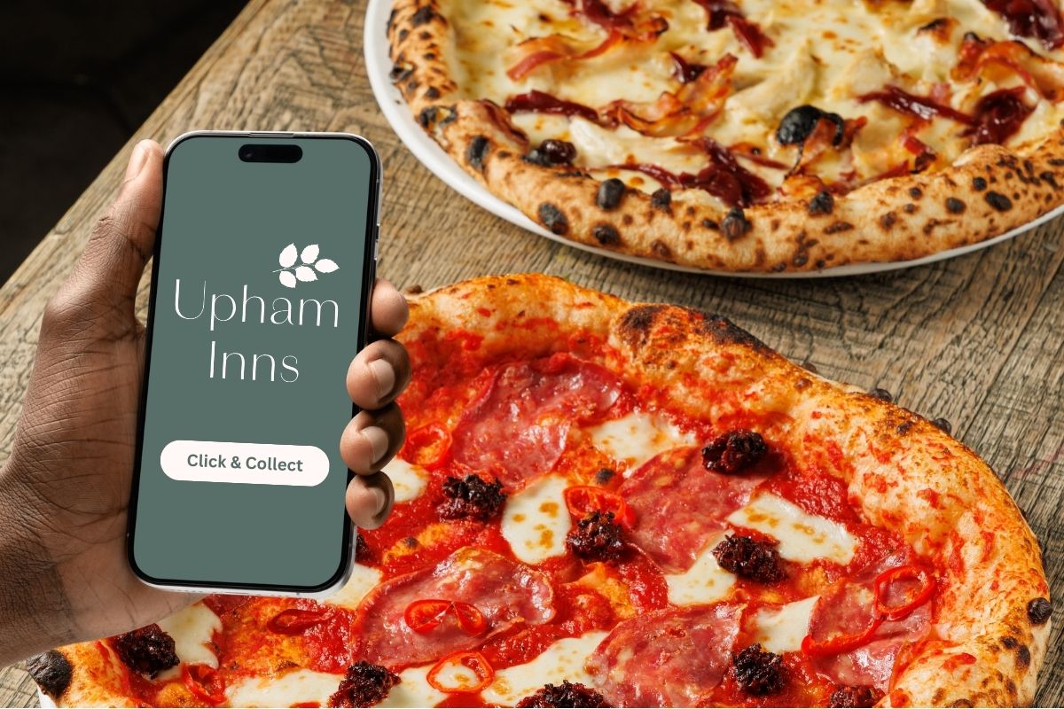 Click & Collect to pick up our food for takeaway anywhere in Havant, near Portsmouth